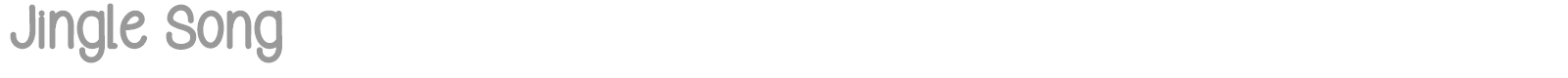 Jingle Song font preview